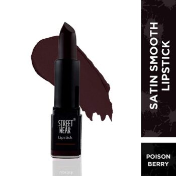 Street Wear Satin Smooth Lipstick, Poison Berry, 4.2g