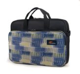 Protecta Slimo Laptop Briefcase for Laptops with Screen Size up to 13.3 Inches (Black & Modern Print)