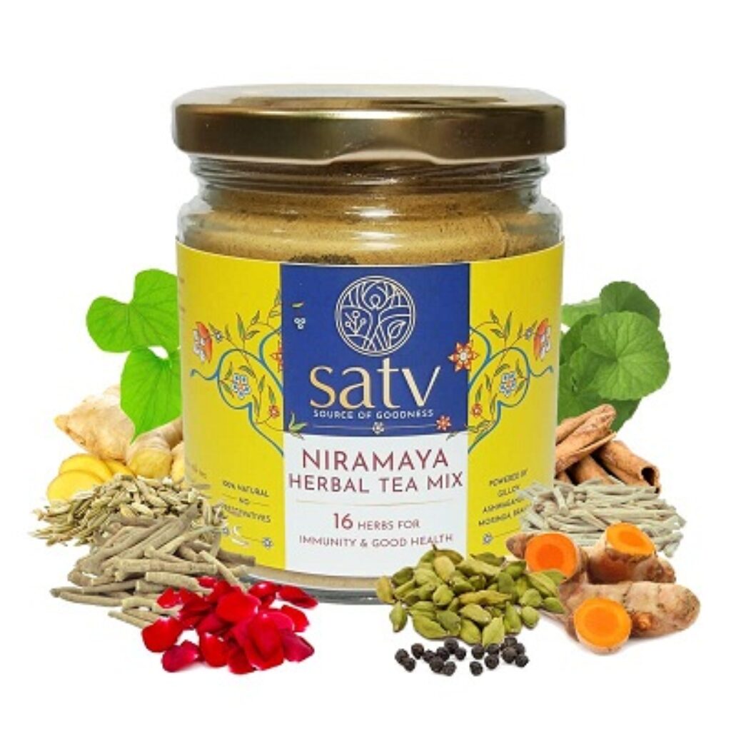 Satv Niramaya Herbal Tea Masala