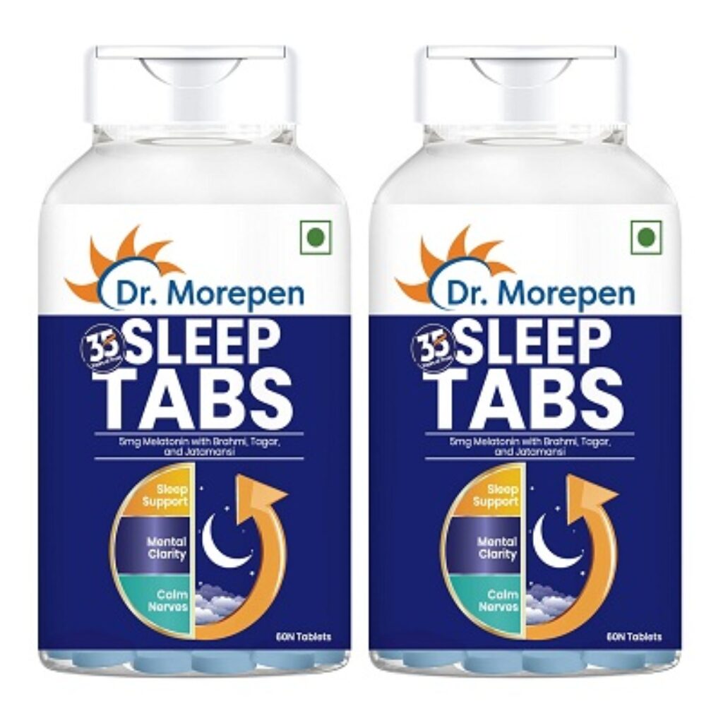 DR. MOREPEN Sleep Tabs | Melatonin 3mg Sleeping Tablets