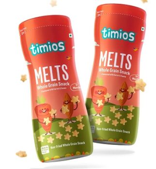 Timios Melts Wholegrain Preservative Free Kids Snacks