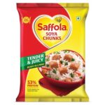 Saffola Soya Chunks, Tender & Juicy, 53% Protein, 1kg