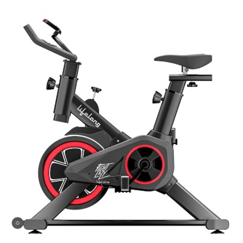 Lifelong LLESB99 Exercise Spin Fitness Bike with 6kg Flywheel|Adjustable Resistance