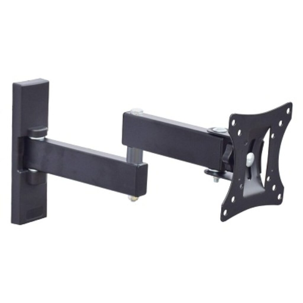 MX Heavy Duty TV Wall Mount Stand for 14-27 inches LED/LCD/Monitor Screen's, Full Motion 180 Rotatable Universal TV & Monitor Wall Mount Bracket with Tilt & Swivel Adjustments (PACKOF1)