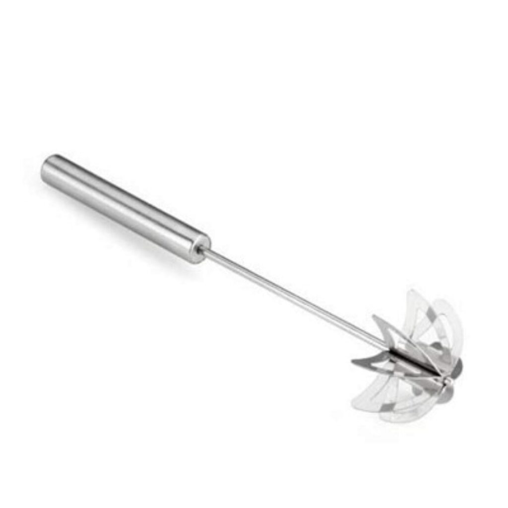 Primelife Stainless Steel Spring Mixi Egg, Lassi, Butter Milk Maker, Mixer Hand Blender (Steel Mixi)