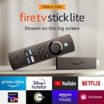 Fire TV Stick Lite with all-new Alexa Voice Remote Lite
