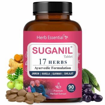 Herb Essential Suganil | Controls Blood Sugar Levels, Lowers Bad