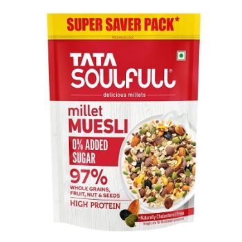 Tata Soulfull 0% Added Sugar Millet Muesli, 700 g