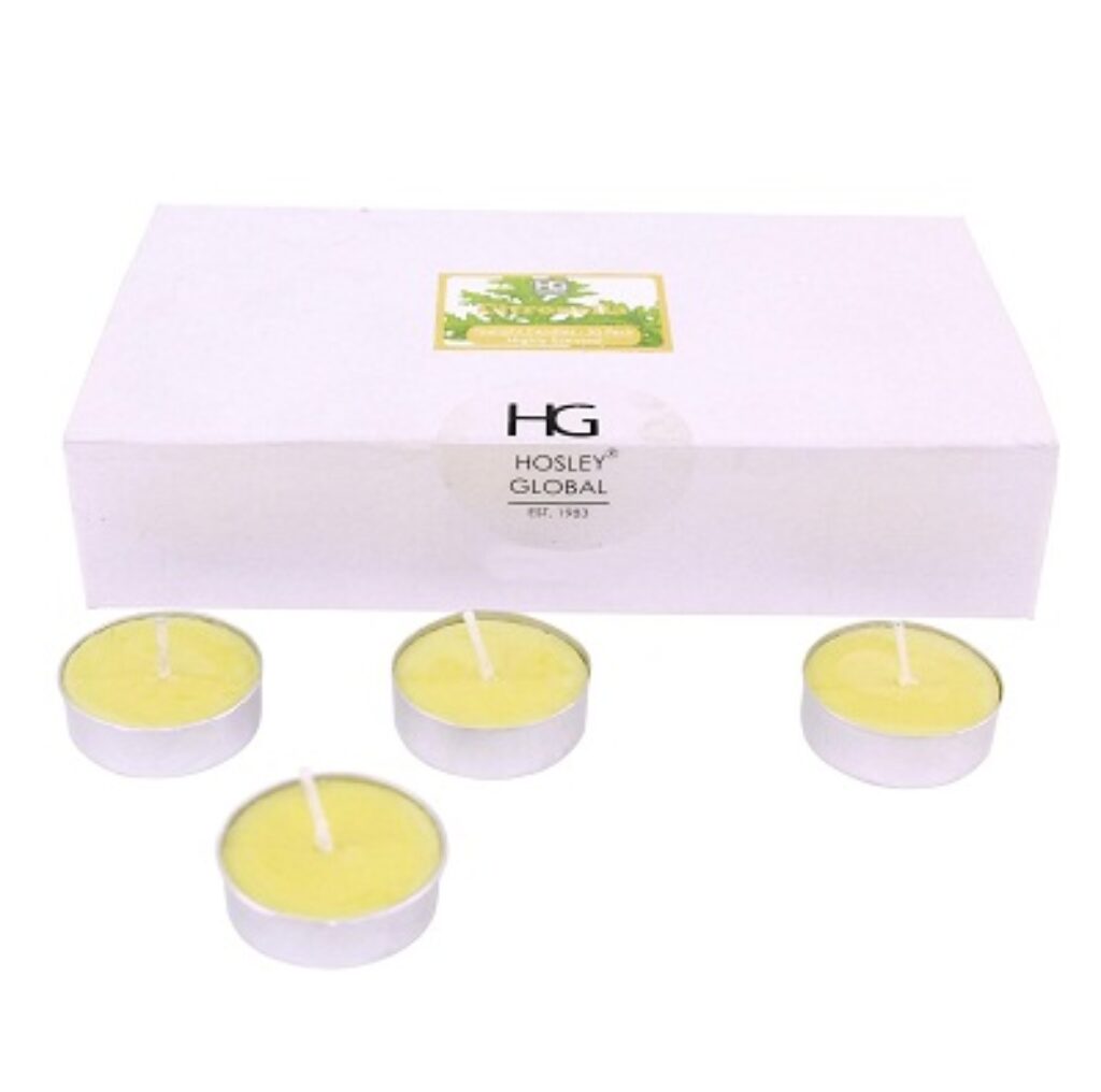 Hosley® Citronella Fragrance Tealight Candles
