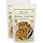 Eggless Bombay Toast Mix | BYOB | Instant Breakfast Mix | 400g: Pack of2, 200g Each