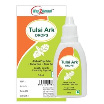 Way2Herbal Tulsi Ark Drops (30 ML Pack Of 1)