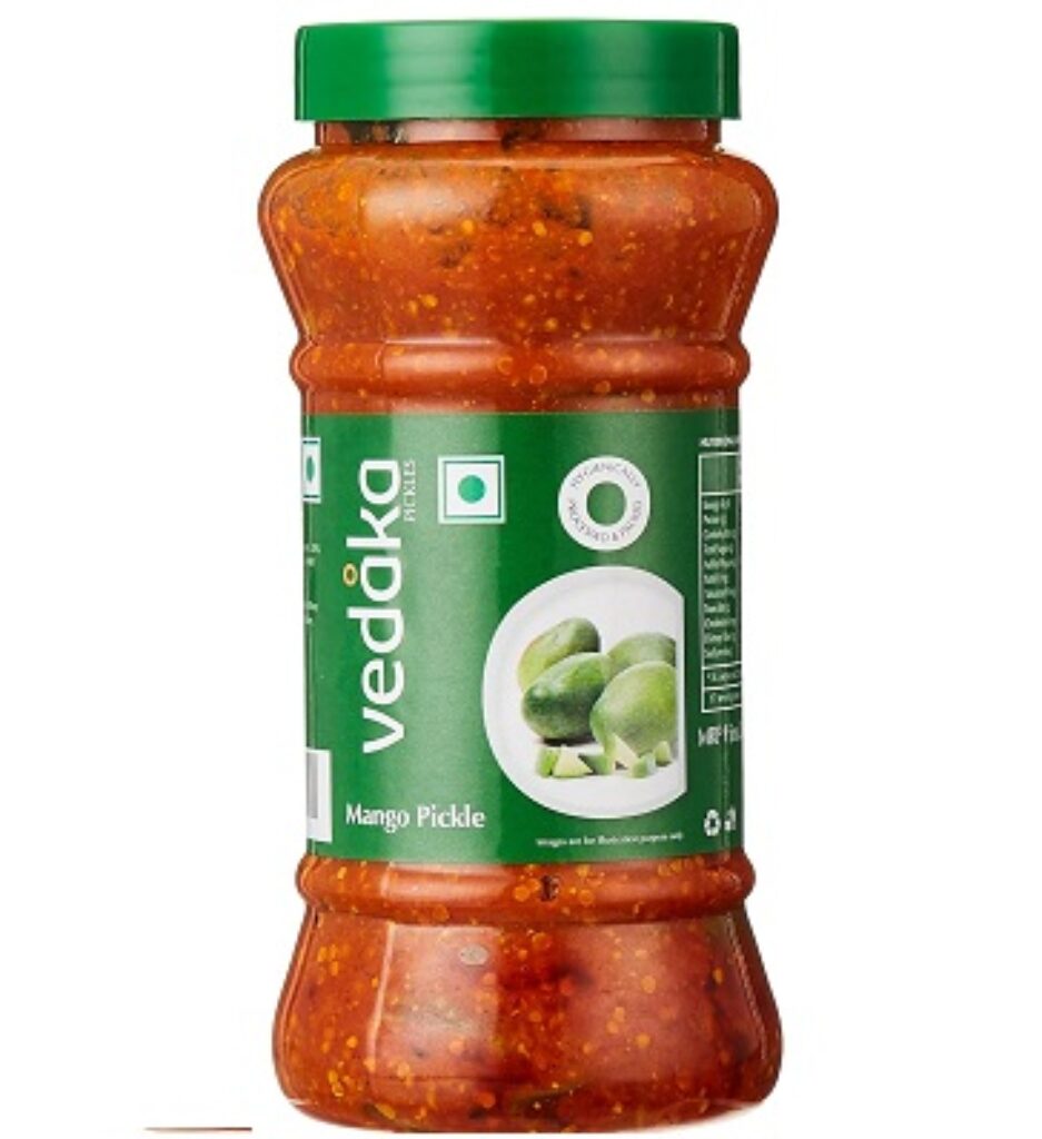 Amazon Brand - Vedaka Mango Pickle 500 gm