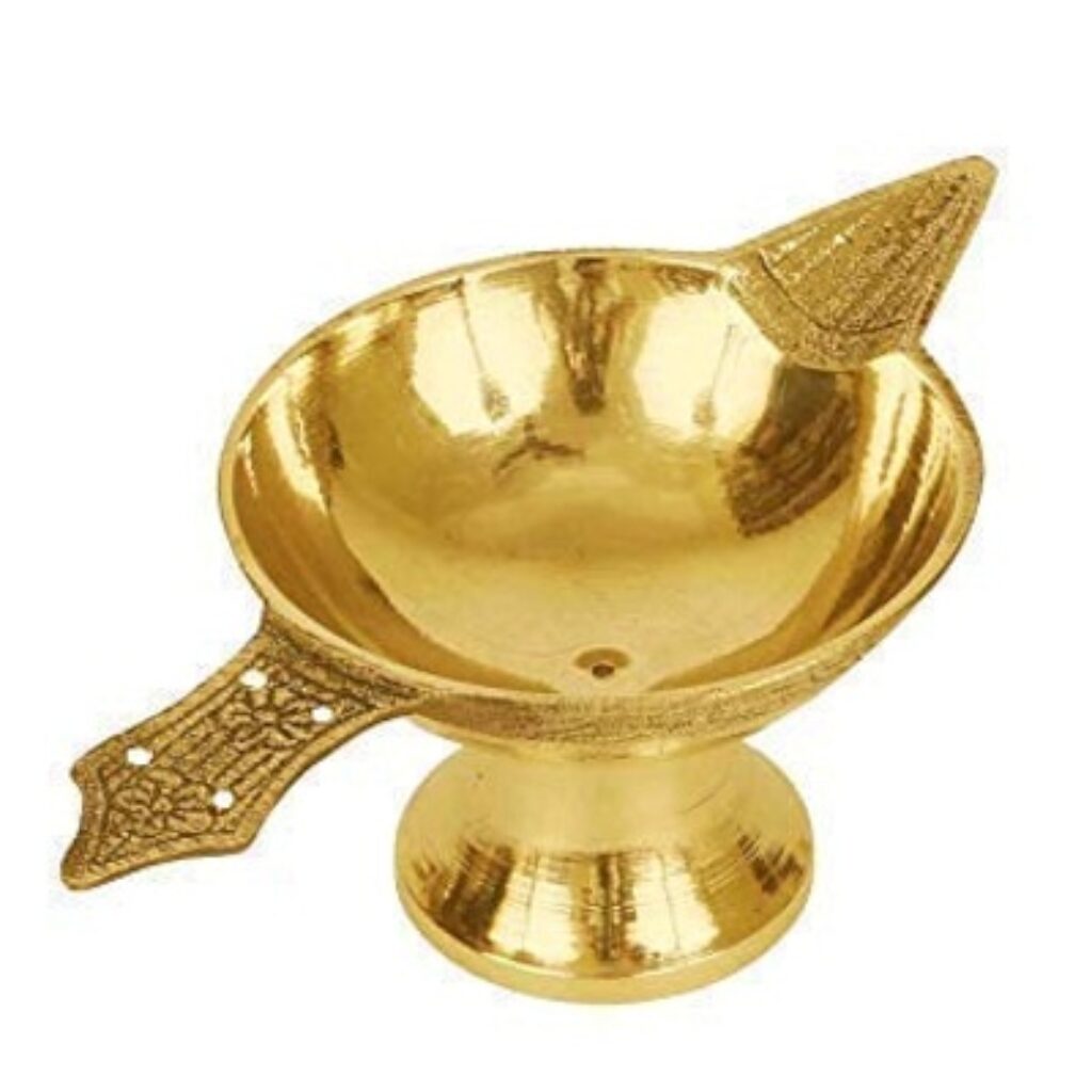 Veena Enterprizes Offer 10 nano watt Heavy Base Brass Diya