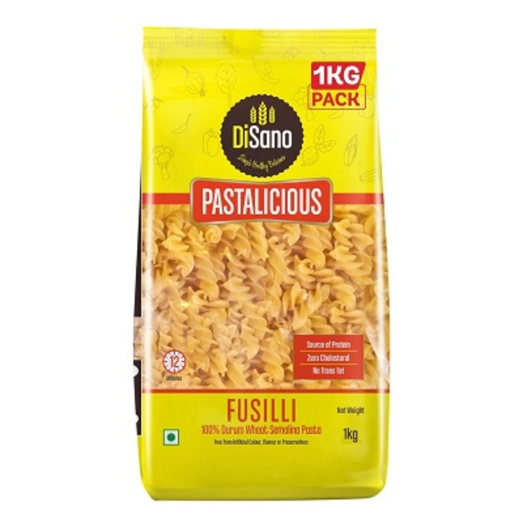 DiSano Pastalicious 100% Durum Wheat Fusilli Pasta, 1kg