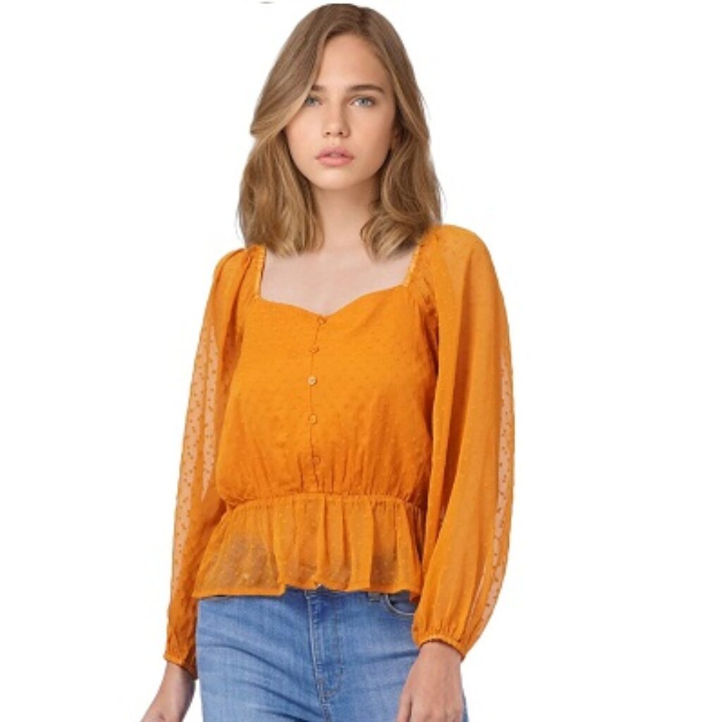 ONLY Women's Polyester Regular Fit Top