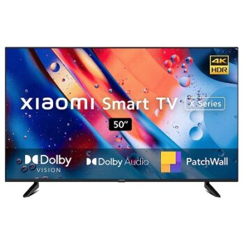 MI 125 cm (50 inches) X Series 4K Ultra HD Smart Android LED TV L50M7-A2IN (Black)