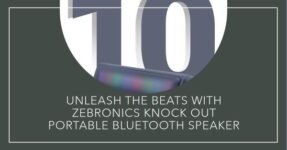 ZEBRONICS Newly Launched Knock Out Portable Bluetooth