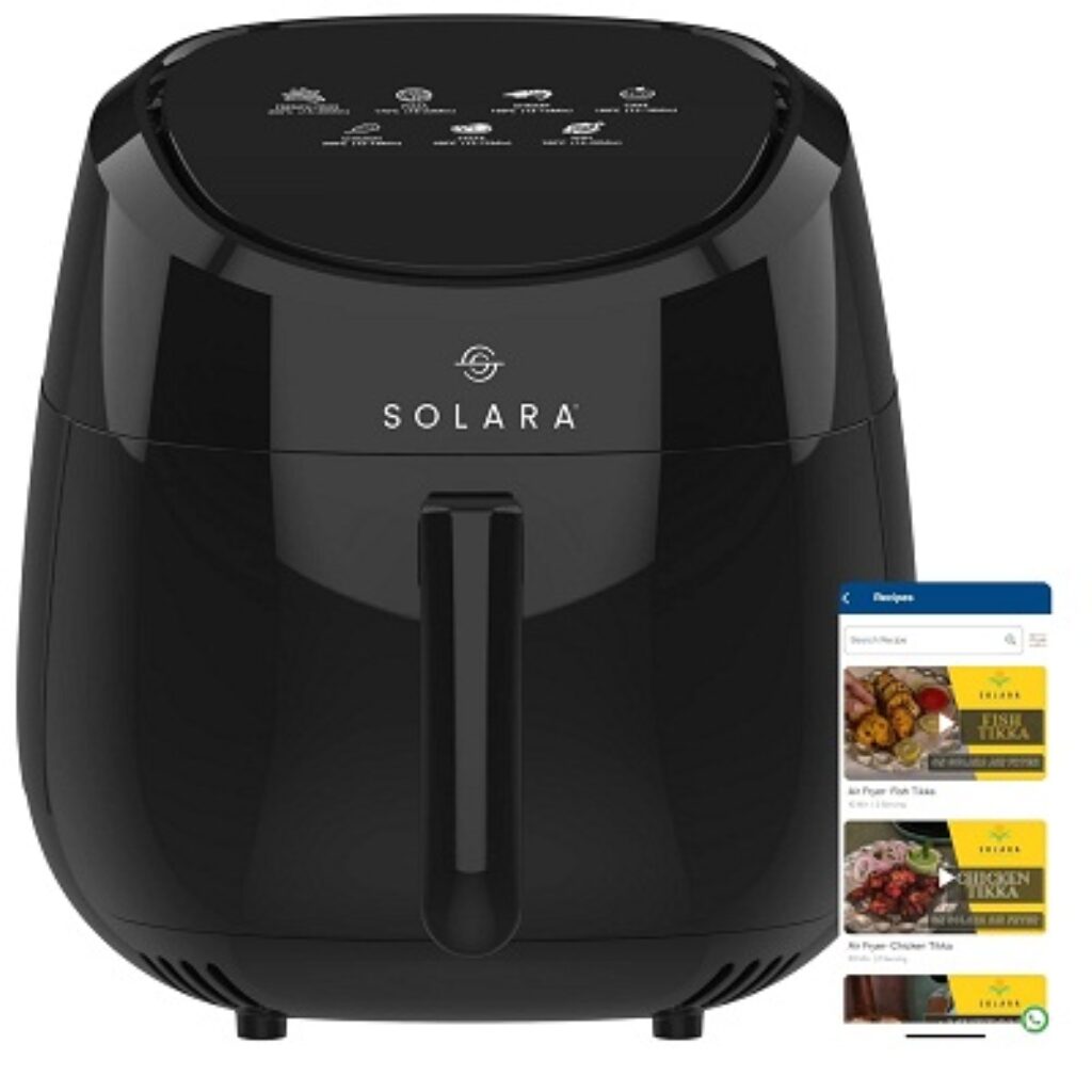 SOLARA Xtra Large Digital Air Fryer for Home Kitchen