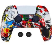 New World PS5 Controller Silicone Cover Case PS5 Controller Skin Anti Slip Protective