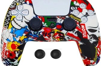 New World PS5 Controller Silicone Cover Case PS5 Controller Skin Anti Slip Protective