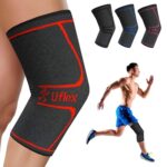 UFlex Athletics Knee Compression Sleeve Support for Women and Men