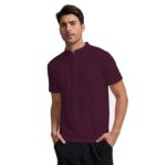 AVANOVA Men Navy Blue T-Shirt ll T-Shirt ll Plain T Shirt ll T-Shirt for Mens (Polo 98)