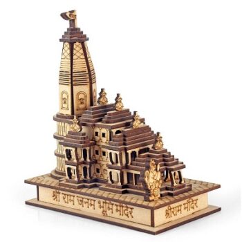 Indulge Homes® Shri Ram Mandir Ayodhya Wooden Temple