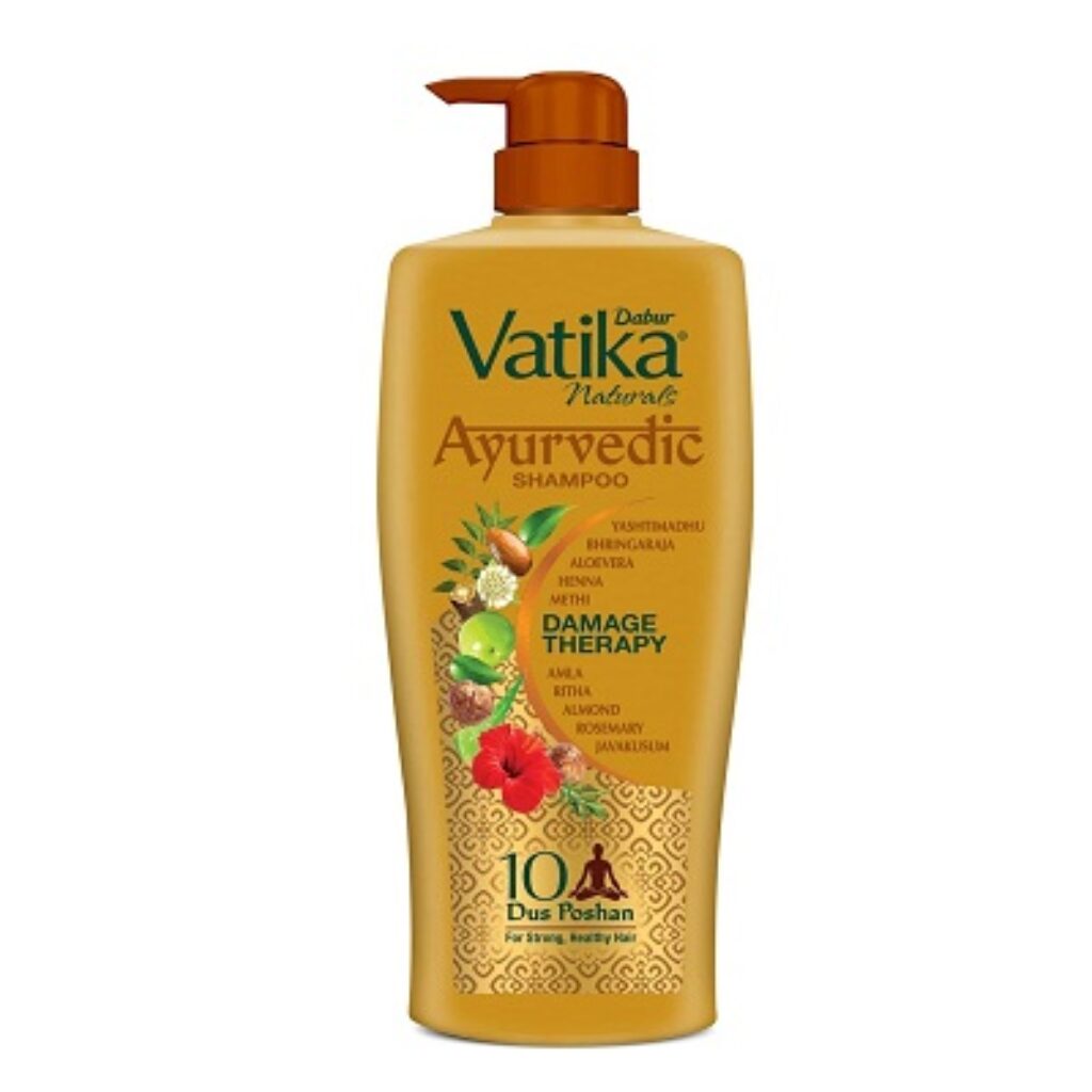 Dabur Vatika Ayurvedic Shampoo - 640ml