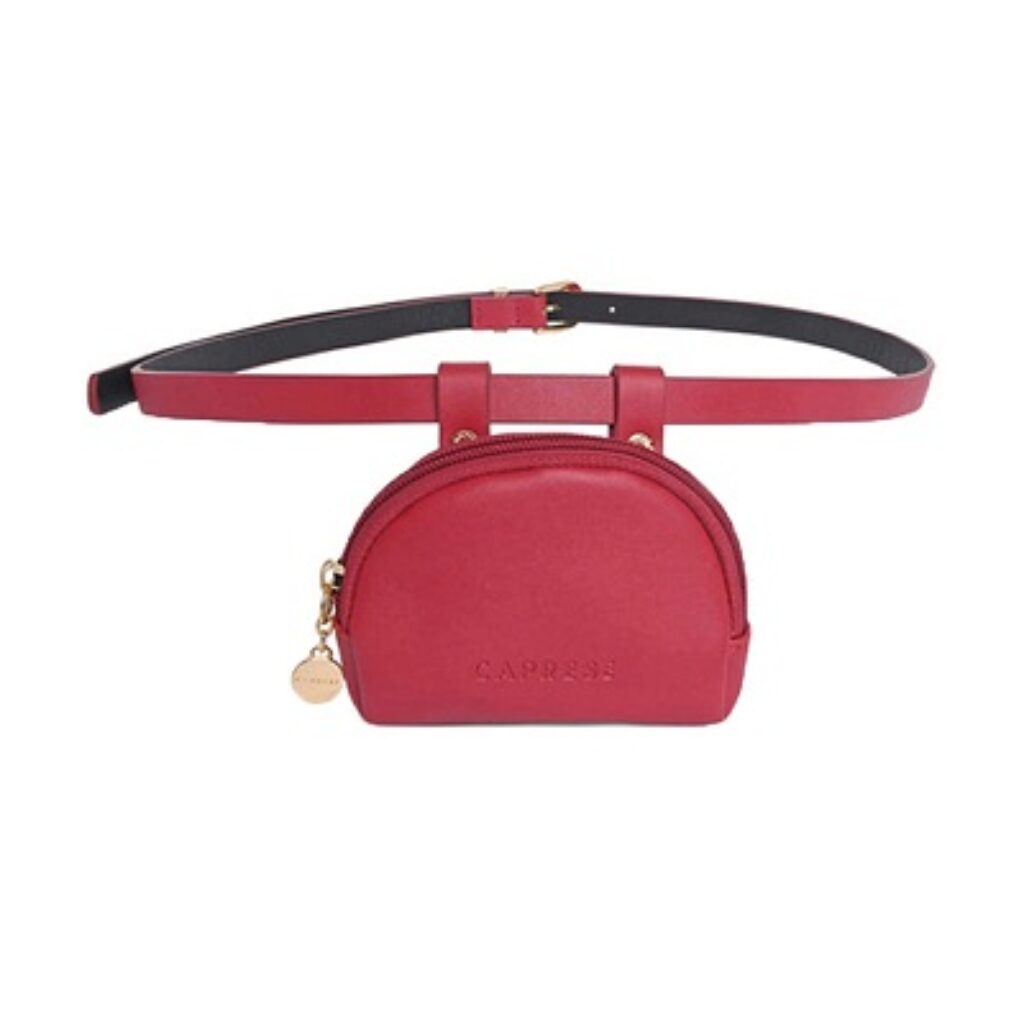 Caprese womens TAYA SB Medium NAVY & RED Sling Bag