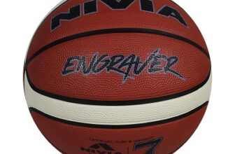 Nivia Engraver Basketball , Size : 7 , Material : Rubber , Color: Multicolor