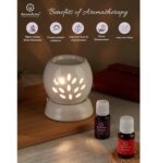 Asian Aura Handcrafted Ceramic Electric Round Shaped Aroma Diffuser