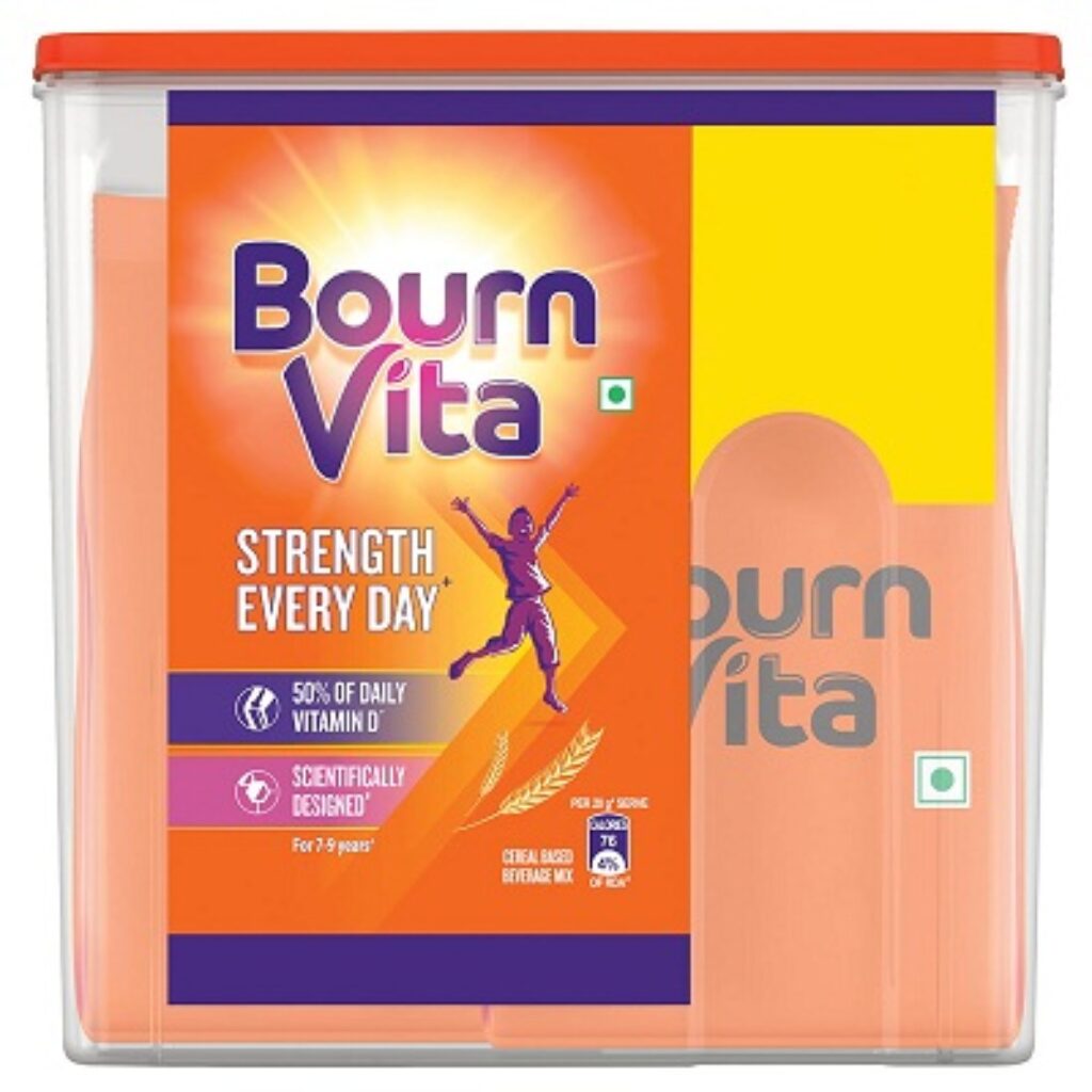 Cadbury Bournvita Chocolate Nutrition Drink, 1.5 kg Container (2 x 750 g)