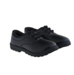 LANCER Boys Oxd-delblk School Uniform Shoe