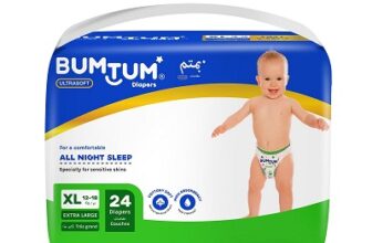Bumtum Super Soft Open Tape Diapers with Upto 12 Hrs