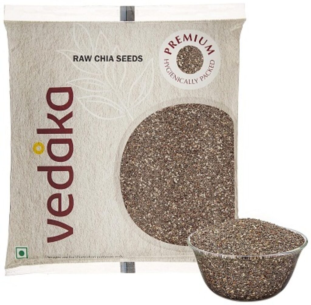 Amazon Brand - Vedaka Premium Raw Chia Seeds