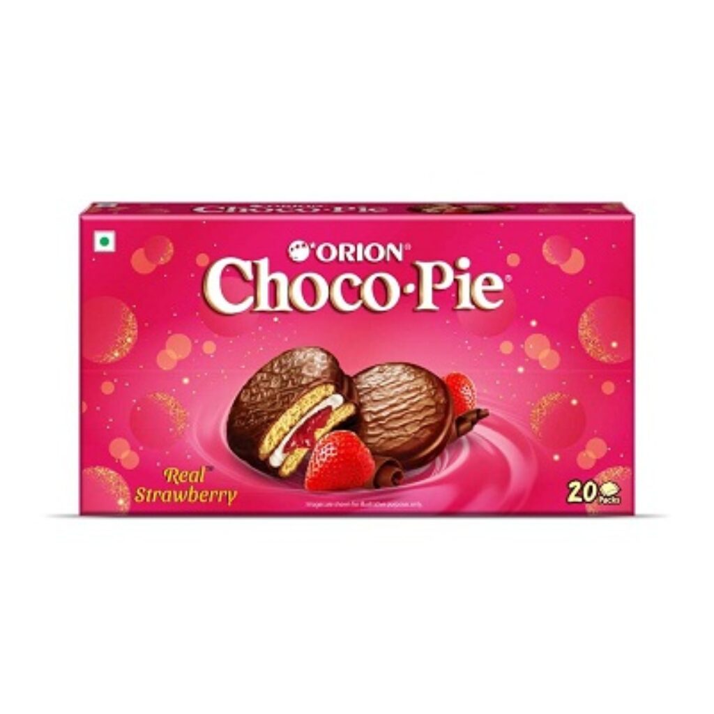 ORION Strawberry chocopie premium gift pack, 500g