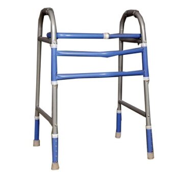 CLOUDTAIL Plain Double Bar Frame Balanced Adjustable Adult Walker