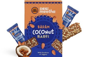 GO DESi Badam Coconut Barfi | 400 Grams