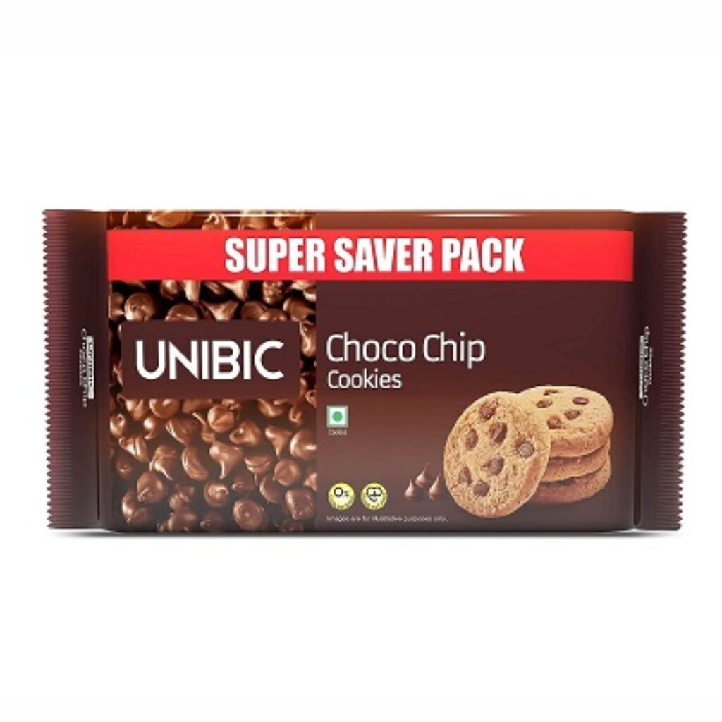 Unibic Foods Choco Chip Cookies, 500g