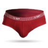 VIP Men's Fresh 100% Cotton Briefs with Ultra Soft Waistband Underwear