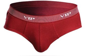VIP Men's Fresh 100% Cotton Briefs with Ultra Soft Waistband Underwear