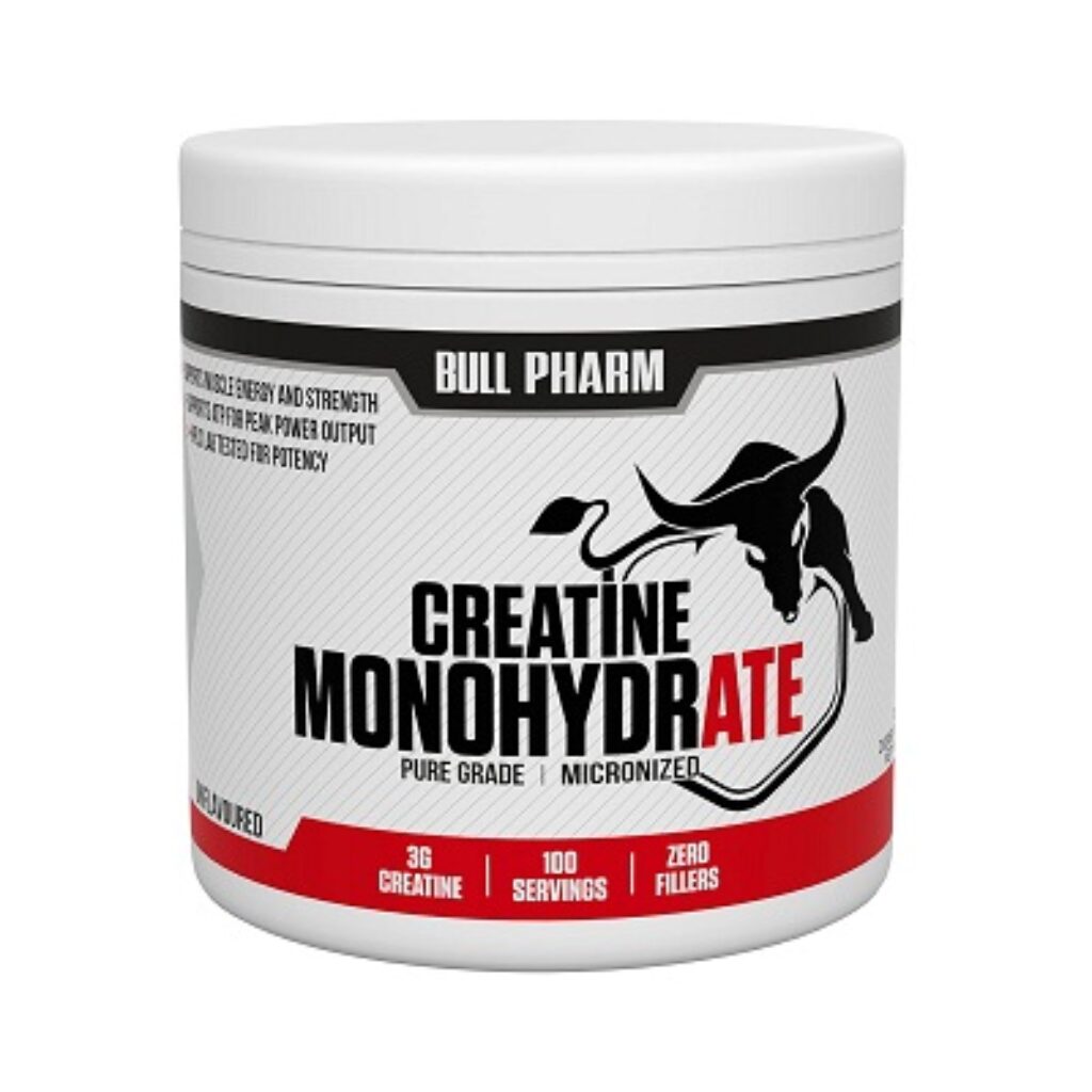 BULLPHARM Micronized Creatine Monohydrate Powder