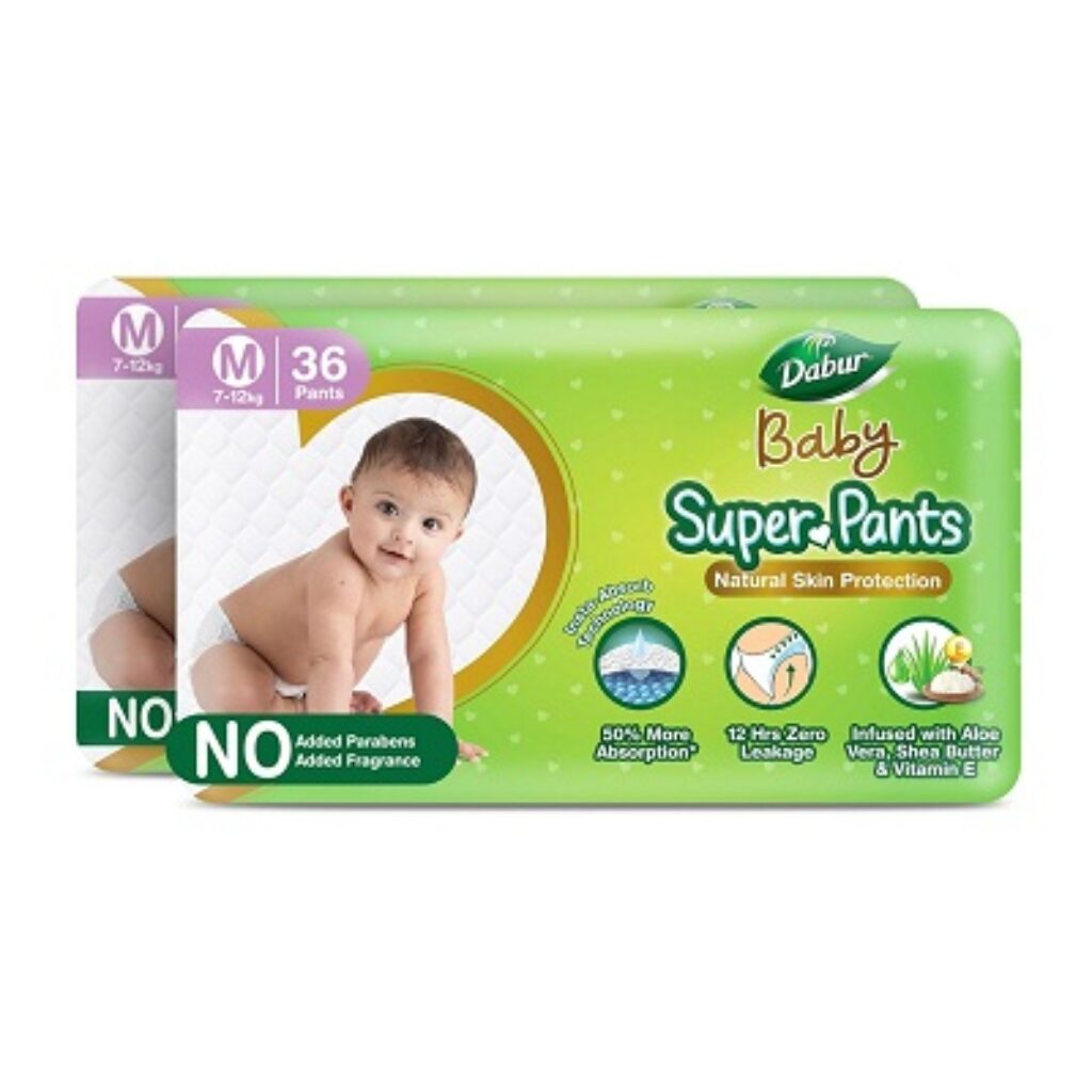 Dabur Baby Super Pants- Medium 36 Pack-PO1