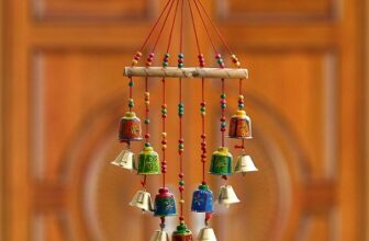 eCraftIndia Handcrafted Decorative Wall/Door/Window Hanging Bells Chimes Showpieces