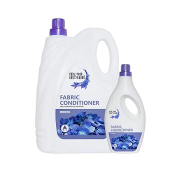 Moon & Mount Fabric condtioner 6 liter, After Wash Liquid Fabric Softener for washing machines, After Wash Fabric Detergent, Fresh Lavender 5+1L