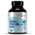 End2End Nutrition Omega 3 Fish Oil 2000mg with 360mg EPA & 240mg DHA for Men & Women