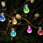 Garden Art (Pack of 2) Hanging Outdoor Decorative Colour Changing
