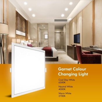 Wipro Garnet 15W Wave CCT Square Panel