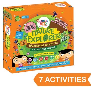 Genius Box Activity Kit for 3+ Year age: Nature Explorer DIY, Educational Toy, Learning Kit, Educational Kit, STEM Toy