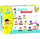 Educational Math Genius Puzzle for Kids, Includes 90 Cards of Fun Puzzle